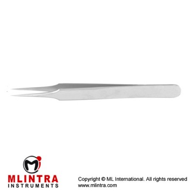 Jeweller Forceps Fig. 4 Stainless Steel, 11 cm - 4 1/4"